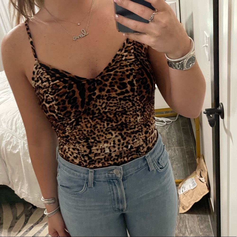 Forever 21 Cheetah Bodysuit!!